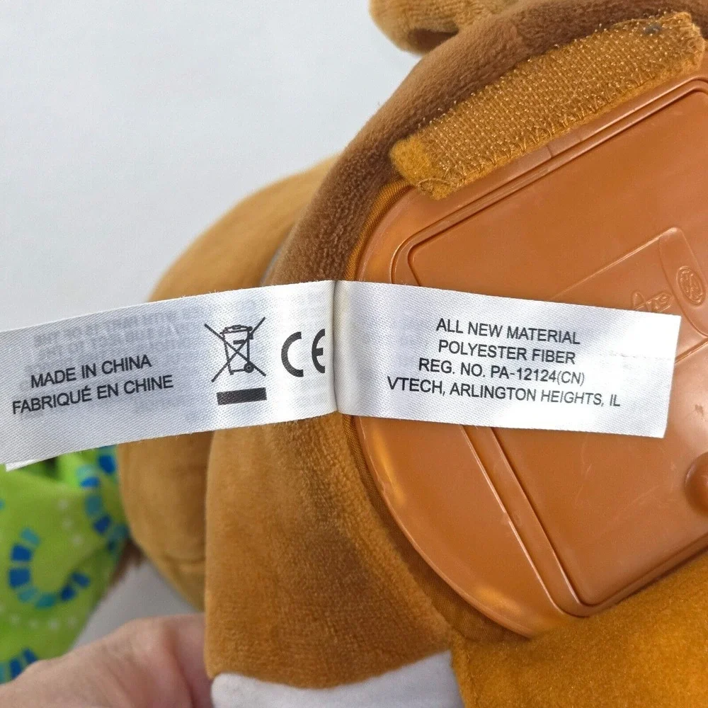 Leap Frog Speak and Learn Puppy Interactive Plush Fully Tested Works See VIDEO‎